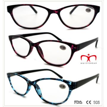 Senhoras plástico colorido demi leitura óculos (wrp508333)